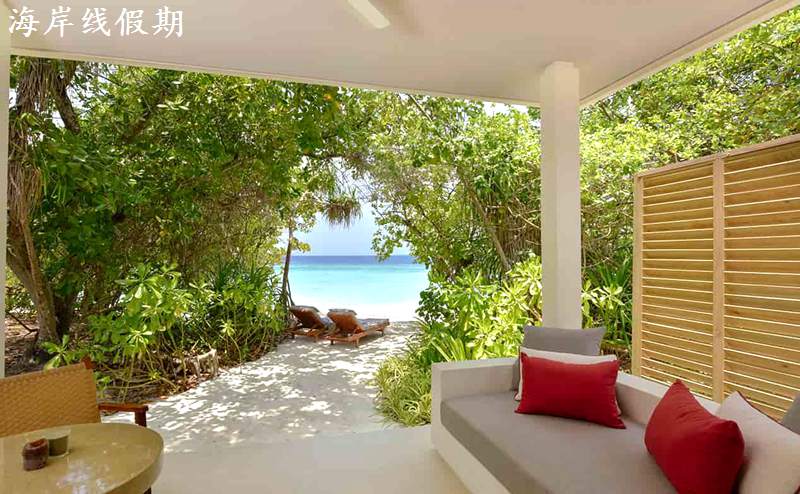 delxue beach bungalow-豪华海滩平房 房型图片及房间装修风格(迪加尼|戴加利岛 Dhigali Maldives)海岛马尔代夫 